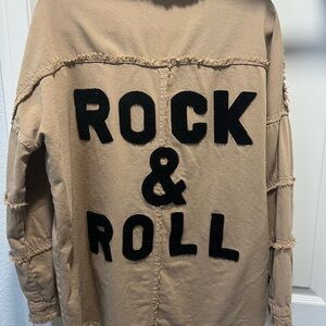 Elan Beige/Tan Rock & Roll Jacket